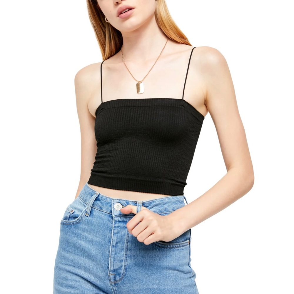 NWOT BDG URBAN OUTFITTERS Bungee Strap Seamless Tube Top. Size Small.